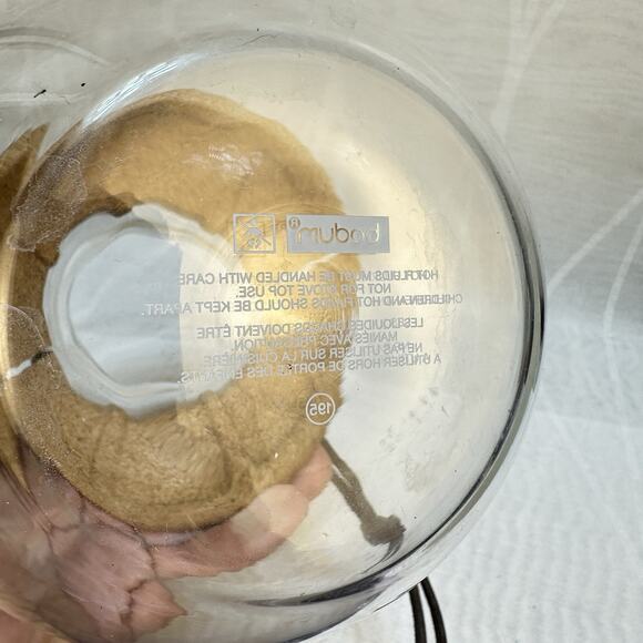 Bodum Glass Pour Over Drip Coffee Maker Carafe Cork Band Hourglass Shape - Picture 4 of 4